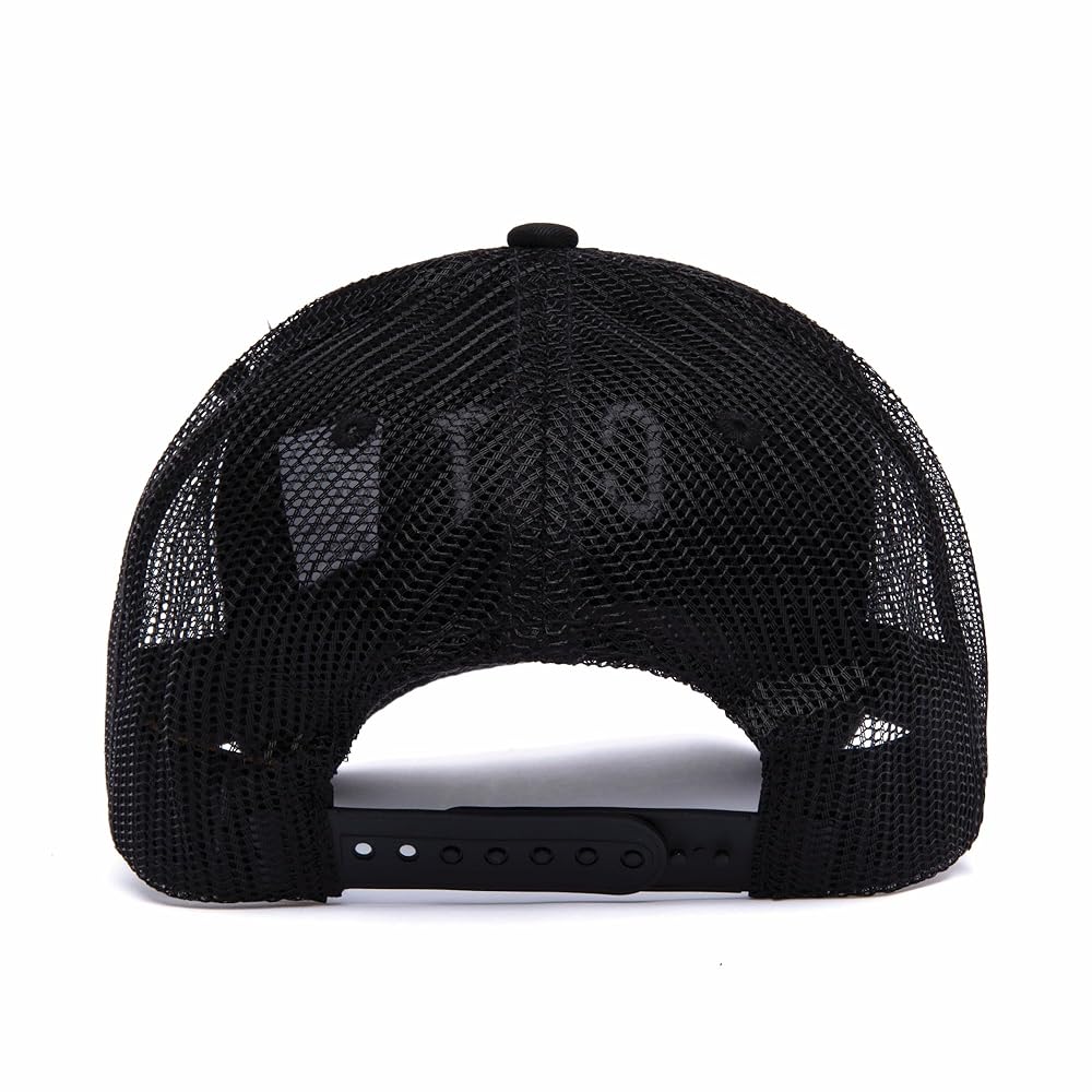 Caterpillar Raised Logo Hats for Men with Embroidered Front